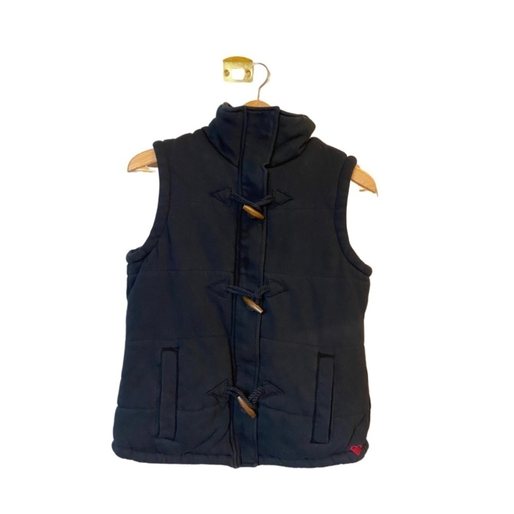 Roxy Black Cotton Vest Medium